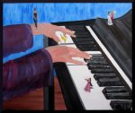 Piano Fingers:  dancers and singers visit